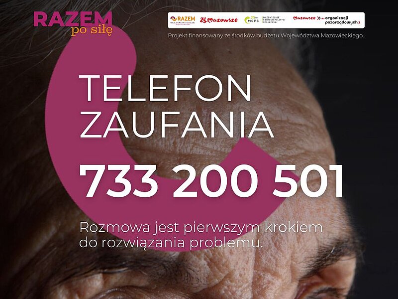Telefon zaufania dla seniorów